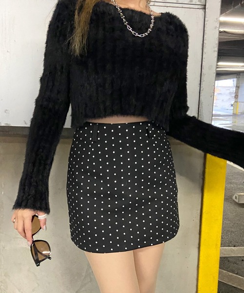 non-hedge（ノンヘッジ） スカート ドット柄ミニスカート : ZOZOTOWN