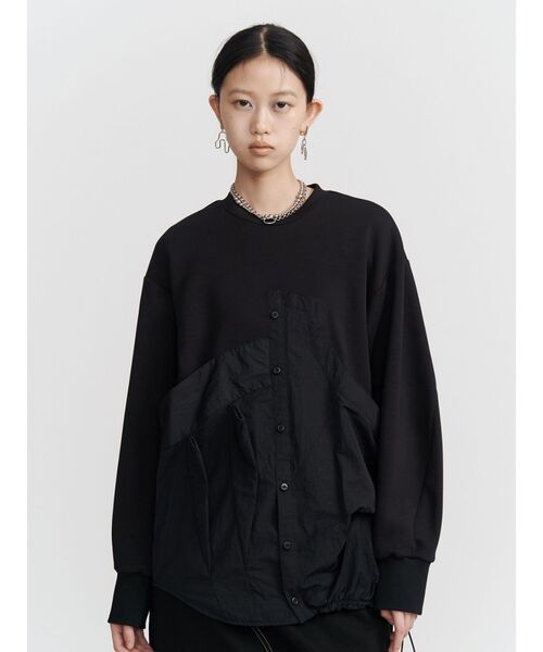 UN3D.（アンスリード） tシャツ DECONSTRUCTION DOCKING TOP / ディ