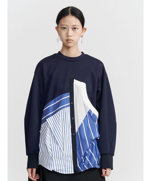 UN3D.（アンスリード） tシャツ DECONSTRUCTION DOCKING TOP / ディ