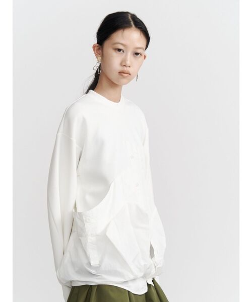 UN3D.（アンスリード） tシャツ DECONSTRUCTION DOCKING TOP / ディ