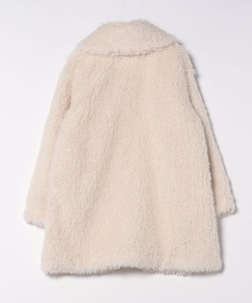 COEL（コエル） コート アウター ビッグカラーエコファーコート