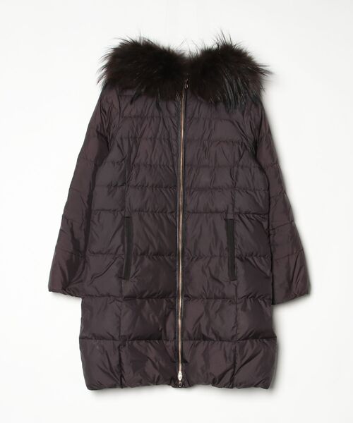 NANO universe（ナノ・ユニバース） ダウンコート 38 ブラック