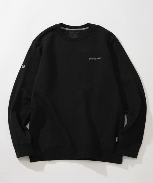 パタゴニア　クルーネック　スウェット　トレーナー　プリント　グレー　S パタゴニア クルーネック スウェット トレーナー プリント グレー S