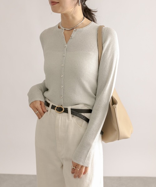 「RIVE DROITE」 長袖ニット FREE ゴールド レディース_画像3