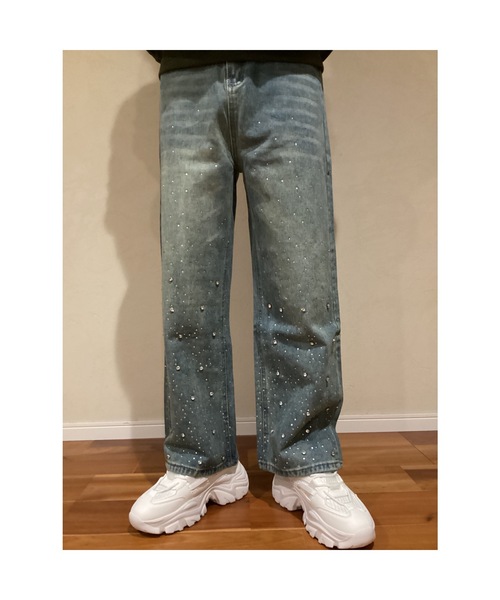 ステューシー STUSSY 116635 Quilted Denim Big OL' Jean キルティング