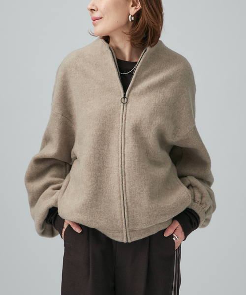 【美品】ヴェルメイユパーイエナ　フリース VERMEIL par iena（ヴェルメイユパーイエナ） Wool fleece プル