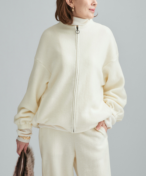 VERMEIL par iena（ヴェルメイユパーイエナ） Wool fleece プル