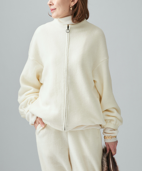 VERMEIL par iena（ヴェルメイユパーイエナ） Wool fleece プル