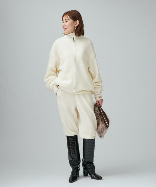 VERMEIL par iena（ヴェルメイユパーイエナ） Wool fleece プル