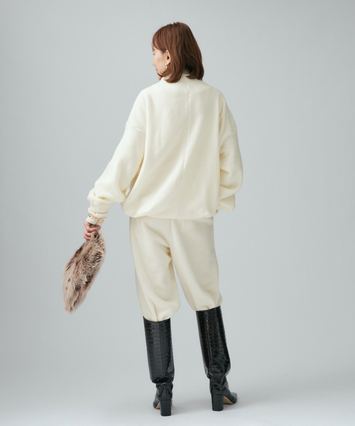 VERMEIL par iena（ヴェルメイユパーイエナ） Wool fleece プル