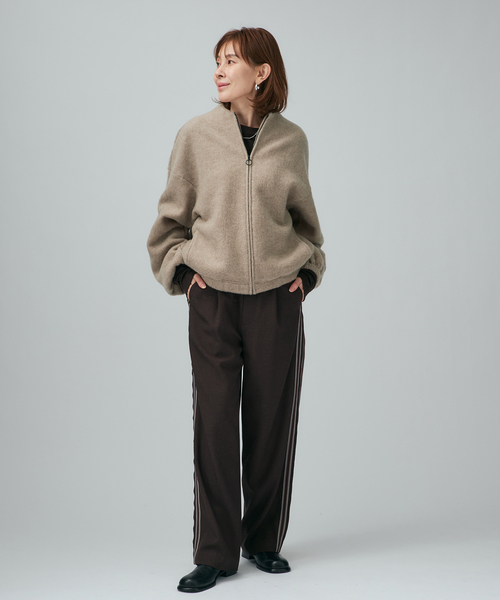 VERMEIL par iena（ヴェルメイユパーイエナ） Wool fleece プル