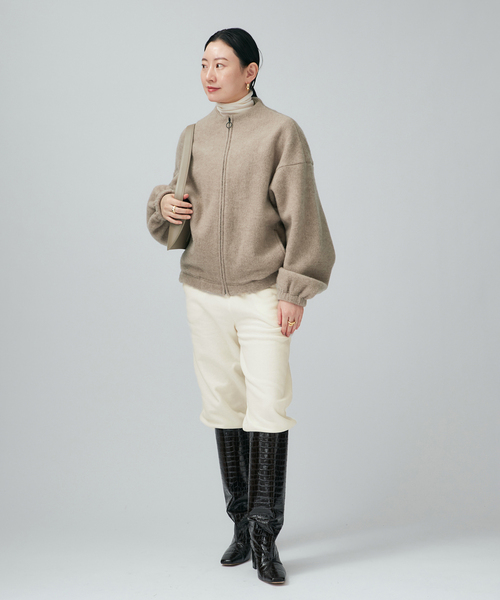 VERMEIL par iena（ヴェルメイユパーイエナ） Wool fleece プル