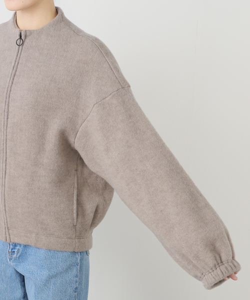 VERMEIL par iena（ヴェルメイユパーイエナ） Wool fleece プル