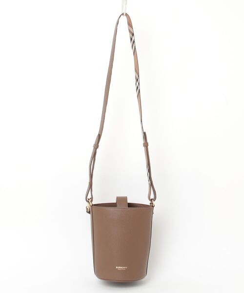 BURBERRY（バーバリー） 24SS LL SM BUCKET 2WAYバッグ - ブラウン