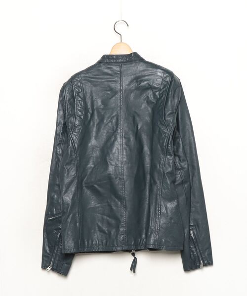 glamb（グラム） レザージャケット 4 ブラック メンズ : ZOZOTOWN