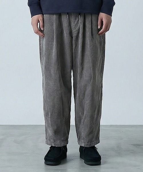 rehacer（レアセル） パンツ : Easy Drape Corduroy PT / イージー