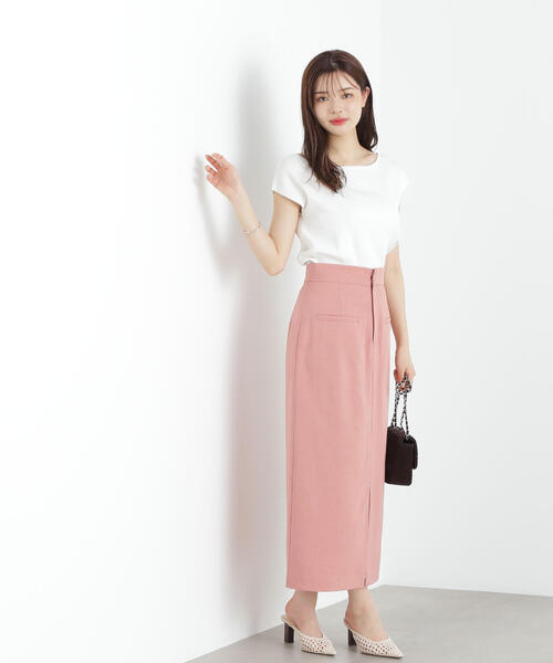 「PROPORTION BODY DRESSING」 半袖ニット FREE ホワイト系その他 レディース_画像3