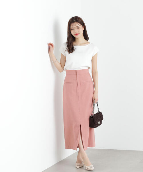 「PROPORTION BODY DRESSING」 半袖ニット FREE ホワイト系その他 レディース_画像4