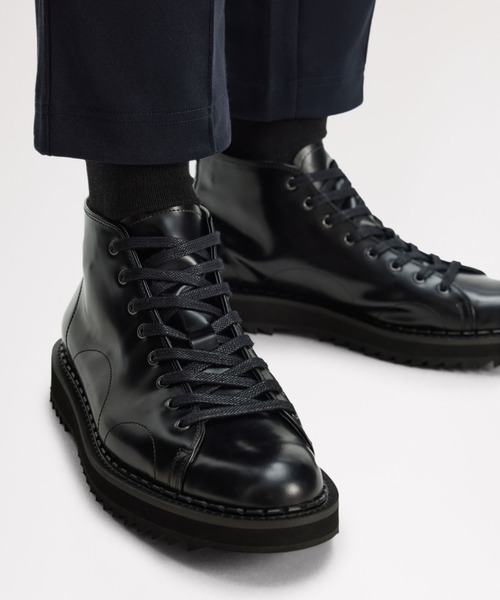 FREDPERRY× GEROGECOX モンキーブーツ美品27.0㎝ FRED PERRY（フレッドペリー） ブーツ George Cox X Fred Perry Monkey