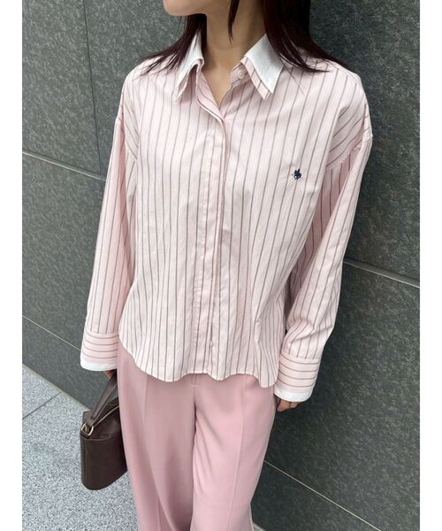 LAGUNAMOON（ラグナムーン） ブラウス シャツ 「POLO BCSコラボ