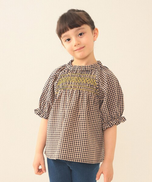 BEAMS mini（ビームス ミニ） ブラウス シャツ 入学式 スモッキング