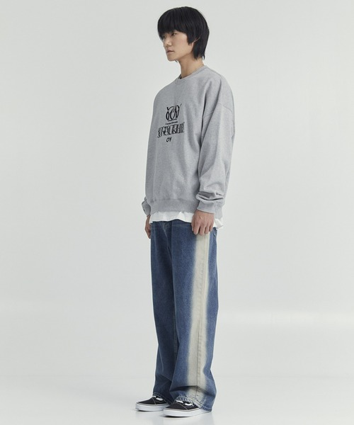 「OY」 スウェットカットソー M ブラック メンズ_画像5