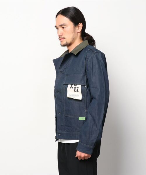 G-STAR RAW 「G-STAR」 デニムジャケット LARGE ダークインディゴ