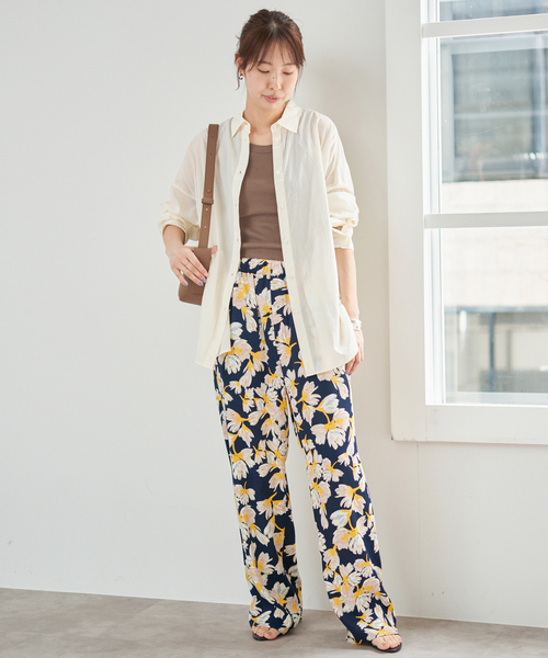 Spick＆Span（スピック アンド スパン） ペチパンツ パンツ フローラル