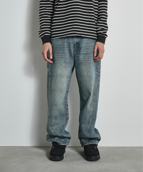 BLANK HOTEL ジーンズ Side Pocket 3D Cut Denim Pants / サイド