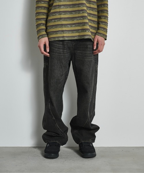 BLANK HOTEL ジーンズ Side Pocket 3D Cut Denim Pants / サイド