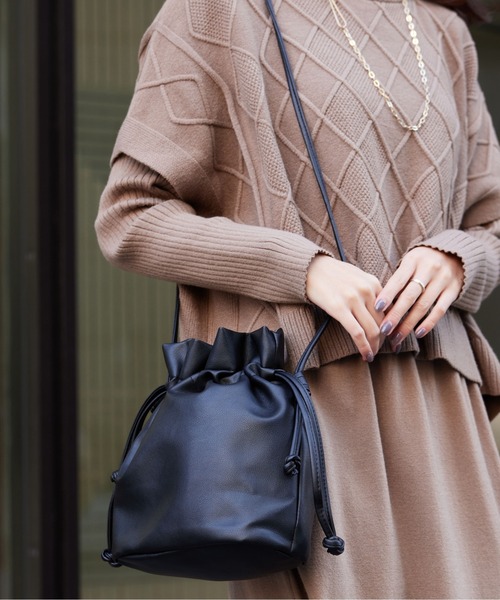 「Chez toi」 2WAYバッグ FREE シルバー レディース_画像5