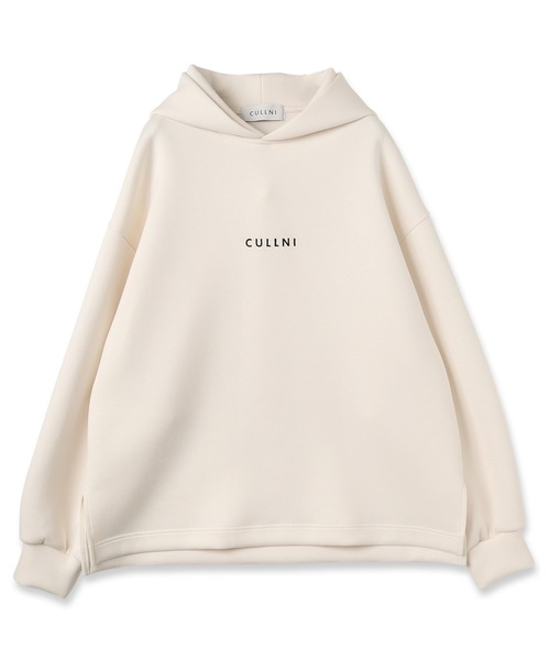 「CULLNI」 プルオーバーパーカー 1 オフホワイト メンズ_画像3