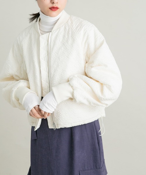 「KBF」 ブルゾン ONE ブラック レディース_画像2