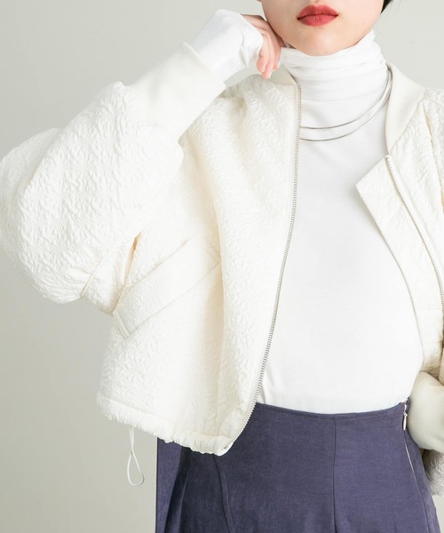 「KBF」 ブルゾン ONE ブラック レディース_画像3