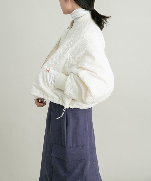 「KBF」 ブルゾン ONE ブラック レディース_画像4