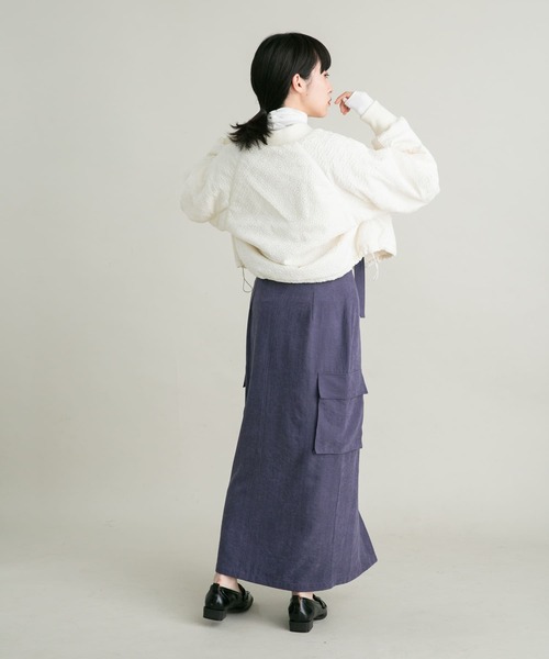 「KBF」 ブルゾン ONE ブラック レディース_画像7