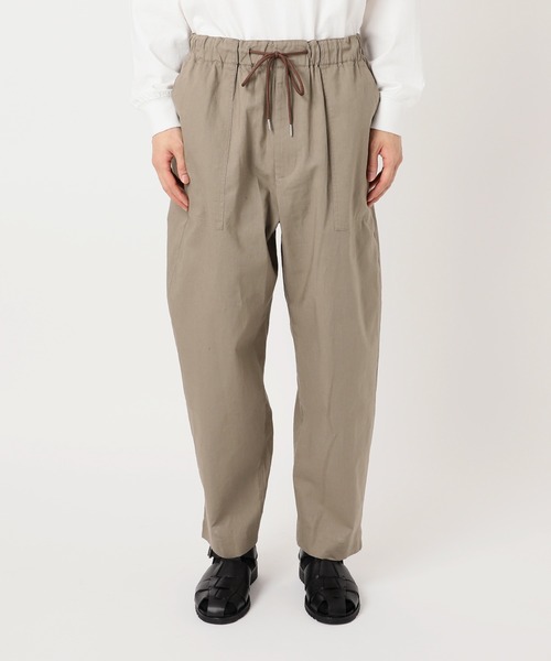「JOURNAL STANDARD relume」 イージーパンツ X-LARGE カーキ メンズ_画像3