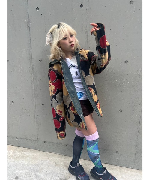 Desigual（デシグアル） デニムジャケット gジャン ミッキーマウス