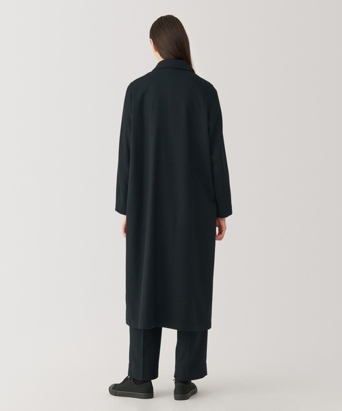 「MUJI Labo」 ステンカラーコート X-LARGE ダークネイビー メンズ_画像4