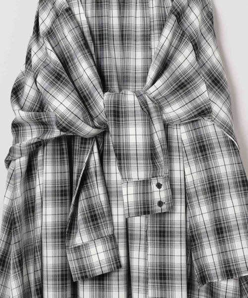 「JEANASIS」 ロングスカート FREE レッド系その他 レディース_画像4