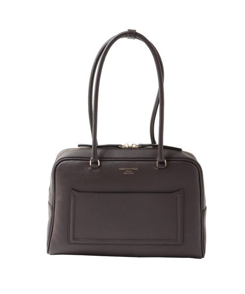ショルダーバッグ バッグ CHRISTIAN VILLA / boston leather bag(ボストンレザーバッグ) レディースの画像