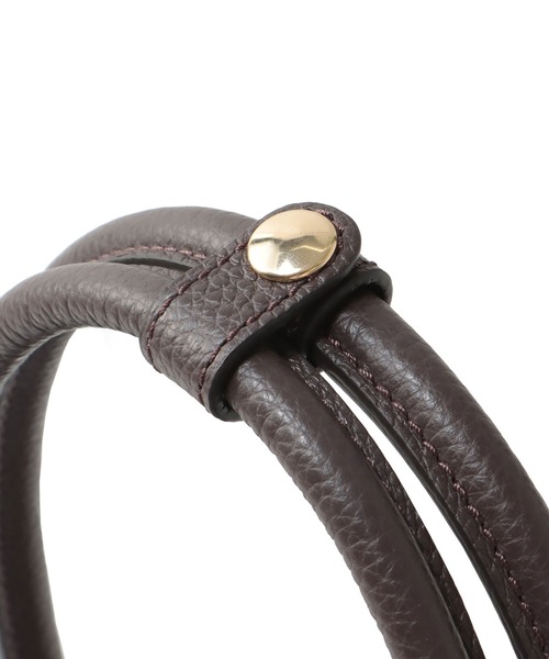 ショルダーバッグ バッグ CHRISTIAN VILLA / boston leather bag(ボストンレザーバッグ) レディースの画像