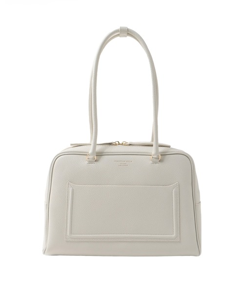 ショルダーバッグ バッグ CHRISTIAN VILLA / boston leather bag(ボストンレザーバッグ) レディースの画像