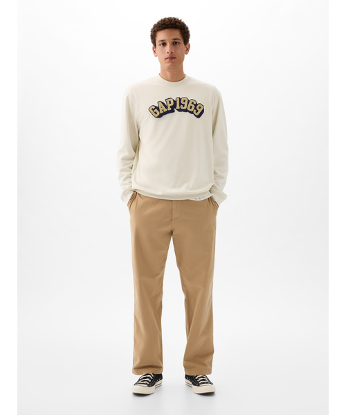 「GAP」 スウェットカットソー X-LARGE ライトグレー メンズ_画像4