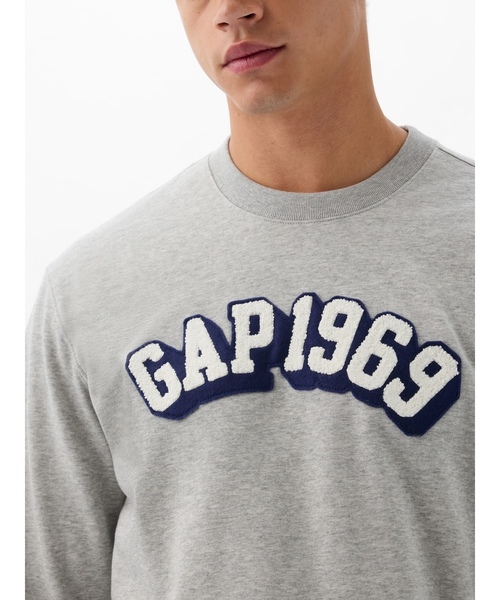 「GAP」 スウェットカットソー X-LARGE ライトグレー メンズ_画像5