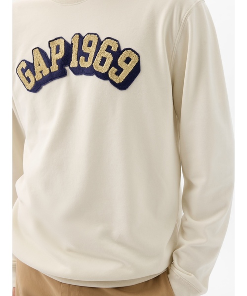 「GAP」 スウェットカットソー X-LARGE ライトグレー メンズ_画像6