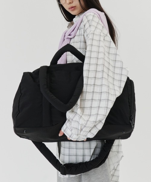 DFFUR. ボストンバッグ 軽量ナイロンキャリーオンボストン「大容量