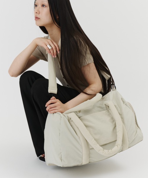 ☆新品☆DFFUR.(ディフル) 撥水ボストンバッグ DFFUR. ボストンバッグ 撥水ストライプキャリーオンボストン「大容量