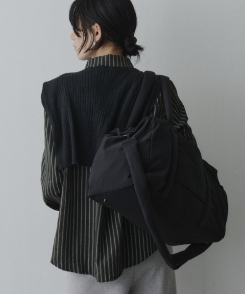DFFUR. ボストンバッグ 軽量ナイロンキャリーオンボストン「撥水/靴