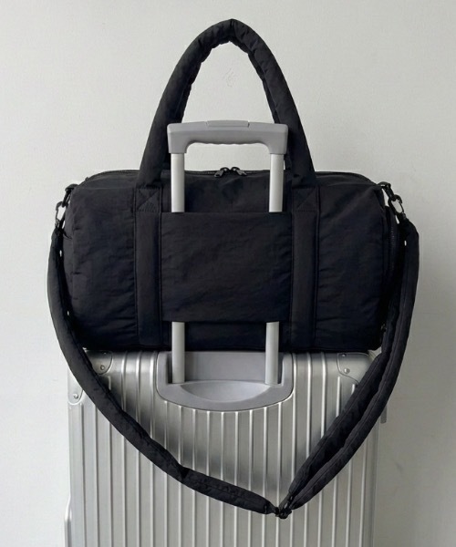 DFFUR. ボストンバッグ 軽量ナイロンボストン「大容量/トラベル/靴